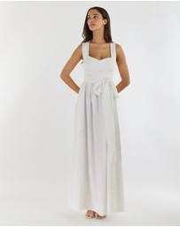 Amelius - Juliette Linen Maxi Dress
