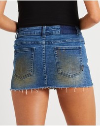 Insight - Niche Denim Mini Skirt