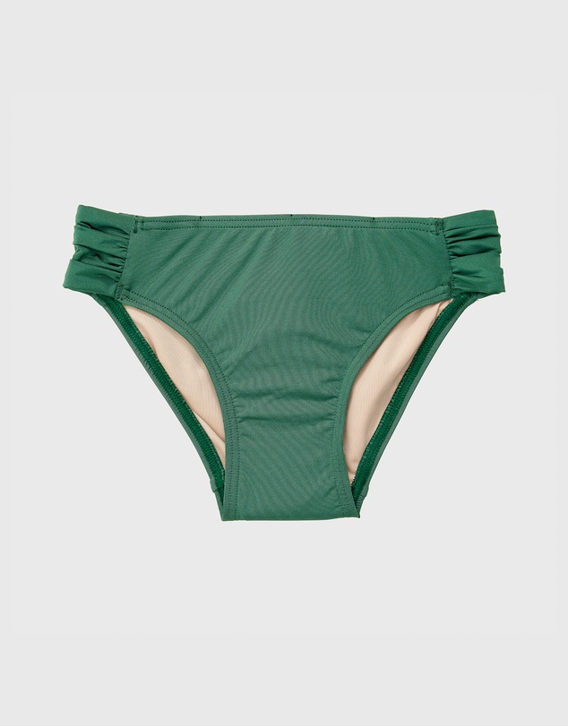 Aqua Blu Kids - Stepping Stones Gathered Side Briefs - Kids