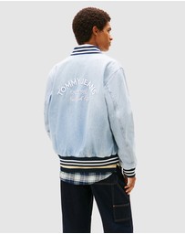 Tommy Jeans - Denim Hooded Bomber Jacket