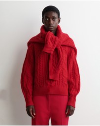 COS - Cable-Knit Wool-Cashmere Jumper