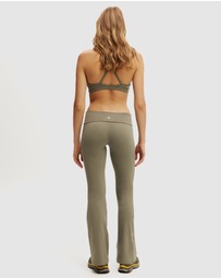 Cotton On Body Active - Ultra Soft Roll Over Flare Tights