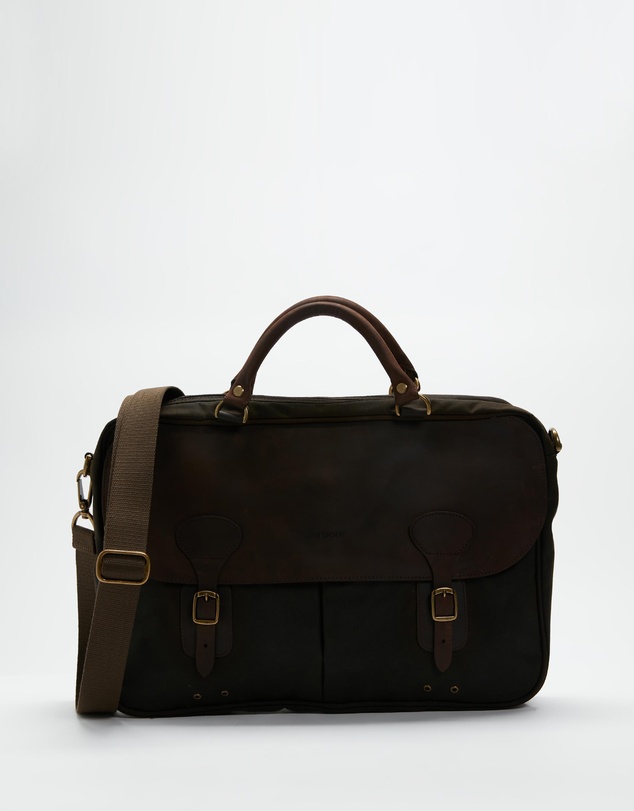 Barbour - Wax Leather Briefcase