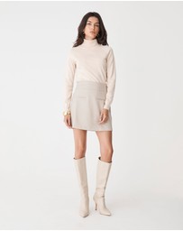 Forcast - Lara A-line Mini Skirt