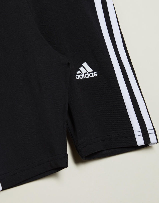 adidas Sportswear - Essentials 3-Stripes Cotton Bike Tights - Teens