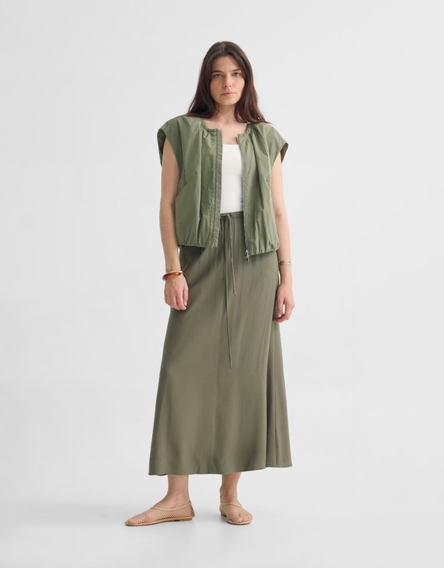 Oxford - Zoe Drawstring Skirt
