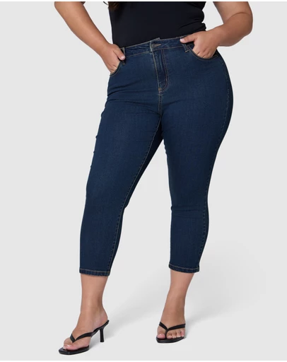 Indigo Tonic - Liv Crop Skinny Jean