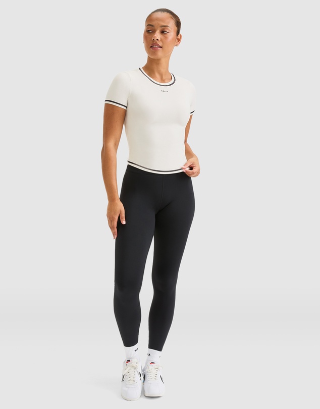 TALA - Ultralite Contrast Stitch Active Tee