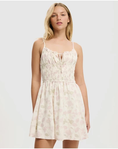 Cotton On - Haven Strappy Mini Dress