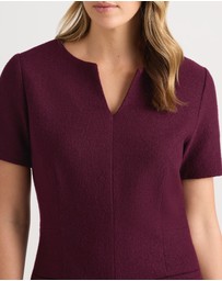 David Lawrence - Bronwyn Felted Wool Dress