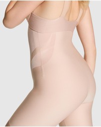 Spanx - Ultra-Sculpt High-Waisted Midthigh Shorts