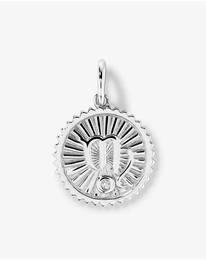 Michael Hill - Diamond Accent Virgo Zodiac Pendant in Sterling Silver