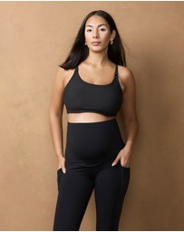 Soon Maternity - Active Overbelly Side Pocket Leggings