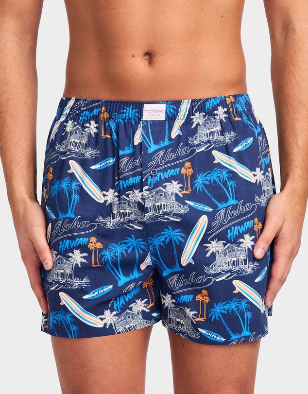 Mitch Dowd - Mitchdowd Surf 1968 Cotton Boxer Shorts 3 Pack