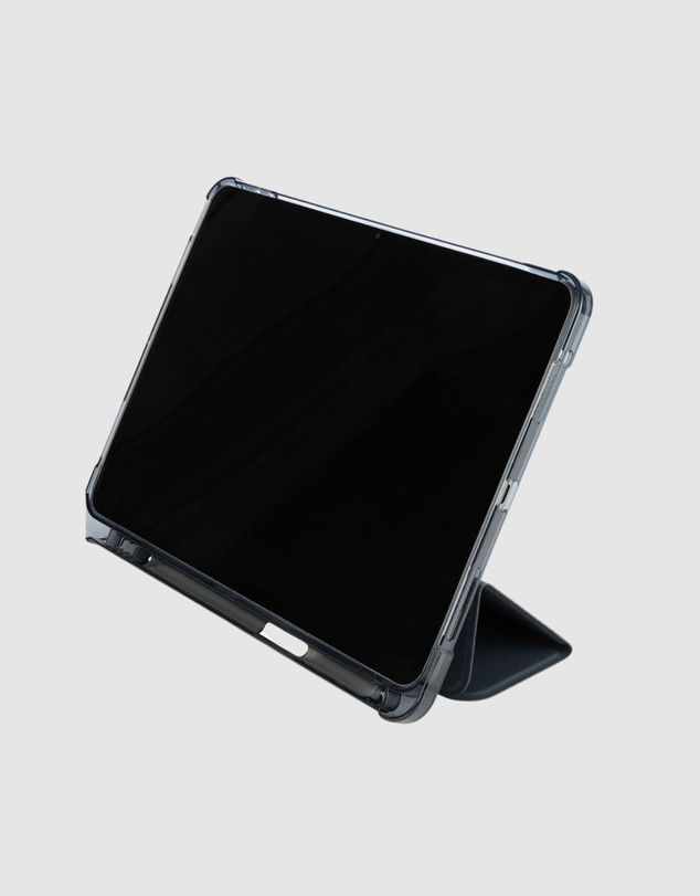 Tucano - Tucano Satin Folio Case Dark Blue for iPad Air 11 Inch M3 M2 2024 with Pencil Holder and Stand