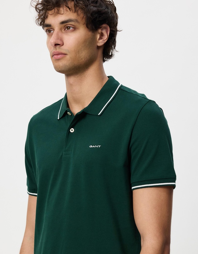 Gant - Tipping SS Pique Polo