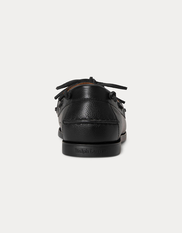Polo Ralph Lauren - Merton Tumbled Leather Boat Shoes - Men's