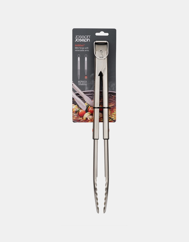 Joseph Joseph - GrillOut™ BBQ Tongs with Retractable Arms