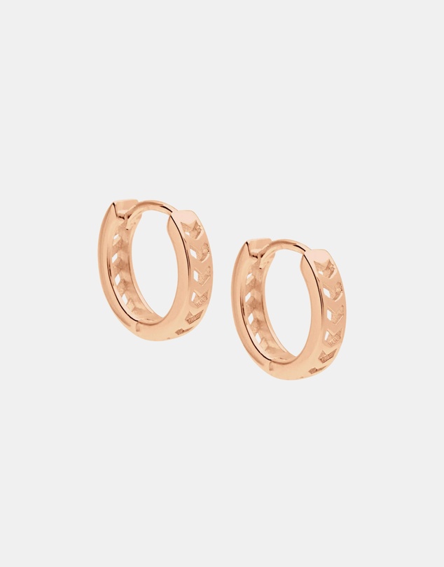 Pastiche - Rose Gold Amaze Earrings