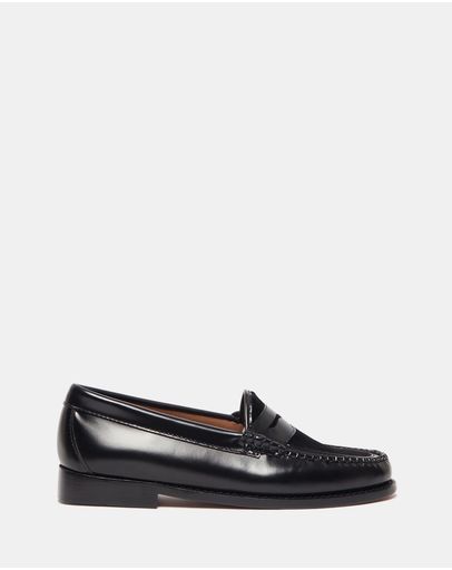 Black Leather & Textile Mono