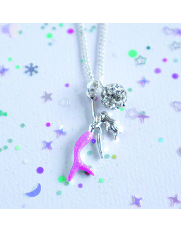 Lauren Hinkley - Pink Mermaid Necklace