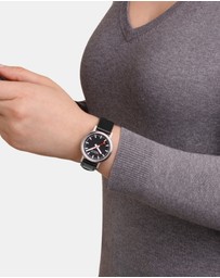 Mondaine - Mondaine Official Swiss Railways Stop2Go Automatic Super-LumiNova® Watch