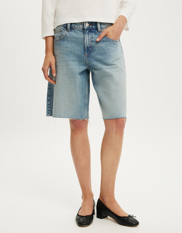 Cotton On - Baggy Denim Short