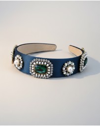Mossée - Isabella Mixed Stone Headband