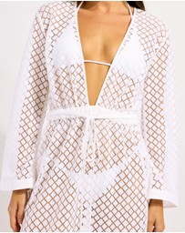 Seafolly - Gathered Lace Cover Up