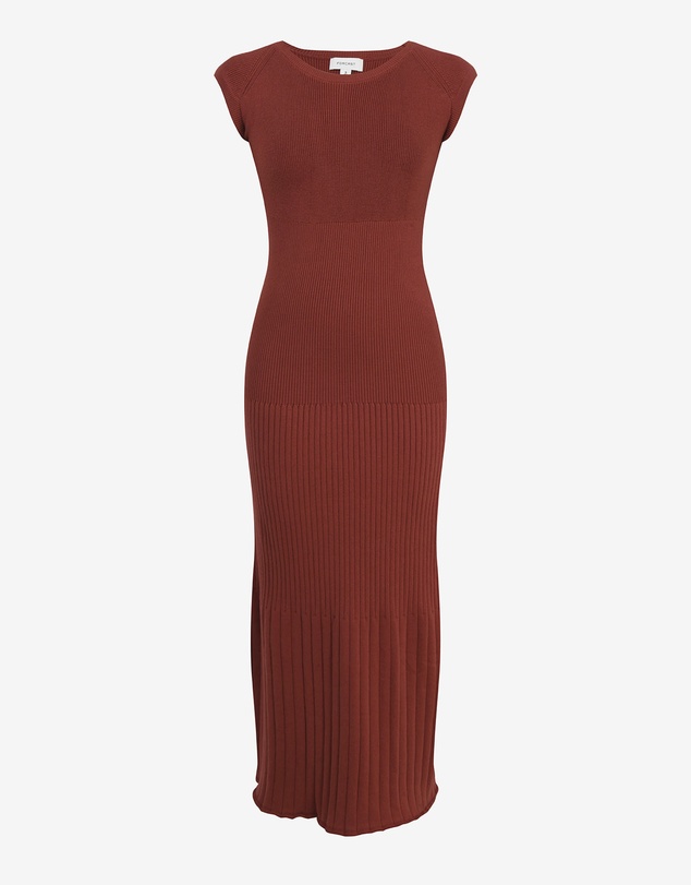 Forcast - Lourdes Ribbed Knit Dress