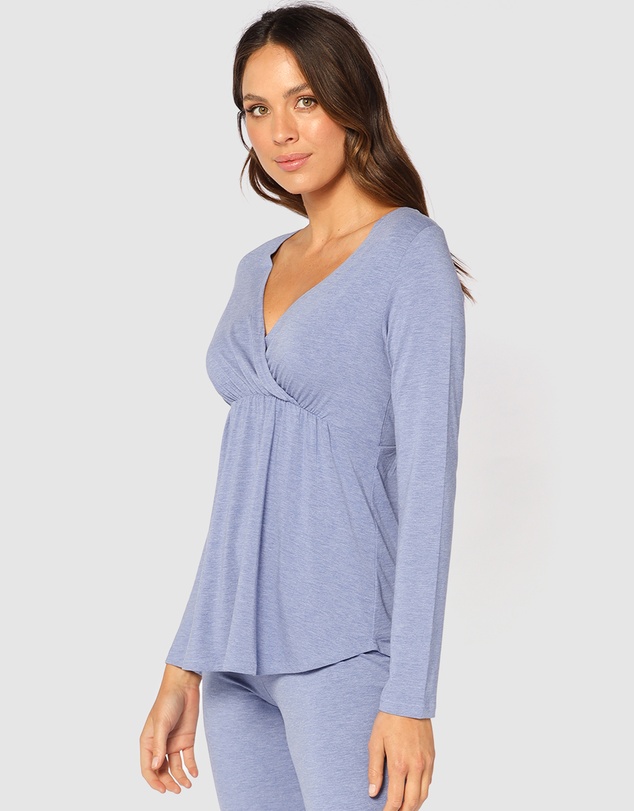 Bamboo Body - Cross Front PJ Top