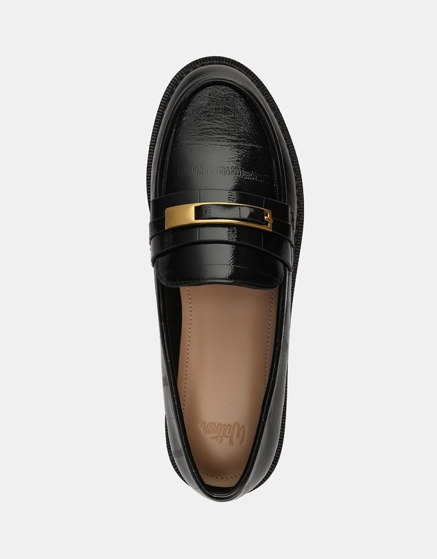 Wittner - Bennett Croc Embossed Leather Loafers