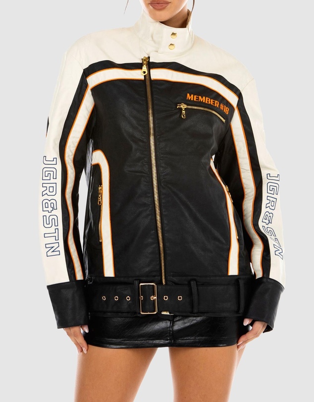 JGR & STN - Brooklyn Oversized Moto Jacket