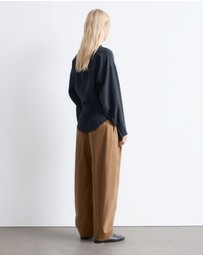 & Other Stories - Balloon-Sleeved Tapered Shirt