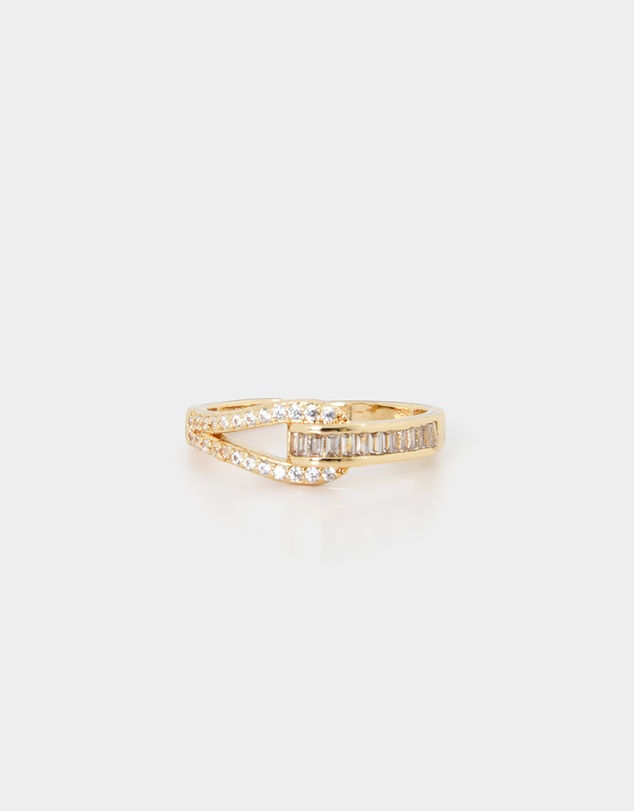 Forcast - Kaily 16k Gold Plated Brass Ring