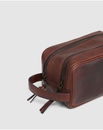 Oxford - Traveller Leather Wash Bag