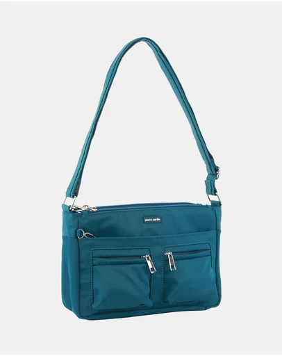 Pierre Cardin - Pierre Cardin  Nylon Anti-Theft Cross Body Bag