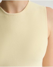 Oxford - Margot Knitted Peplum Top