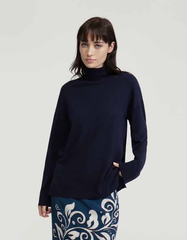 Oxford - Totti Oversize Turtle Neck Knit