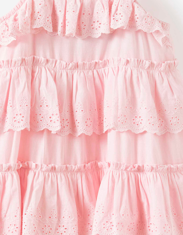 Cotton On Kids - Sleeveless Broderie Dress