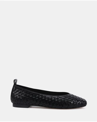 Wittner - Berty Woven Leather Ballet Flats