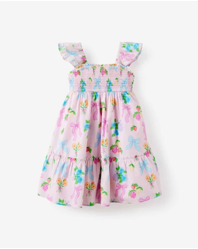 Cotton On Kids - Gigi Flutter Sleeve Dress