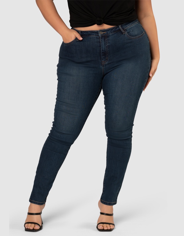 Indigo Tonic - Kylie Curve Skinny Jeans