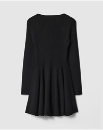 & Other Stories - Rib Knit Mini Dress