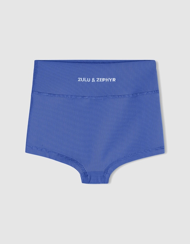 Zulu & Zephyr Mini - Mini Stripe Boy Shorts - Kids-Teens