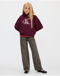 Calvin Klein Jeans - Girls Oversized Logo Hoodie
