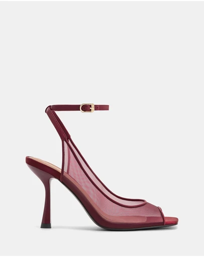 JW PEI - Serenity Open Toe Mesh Slingback Sandals