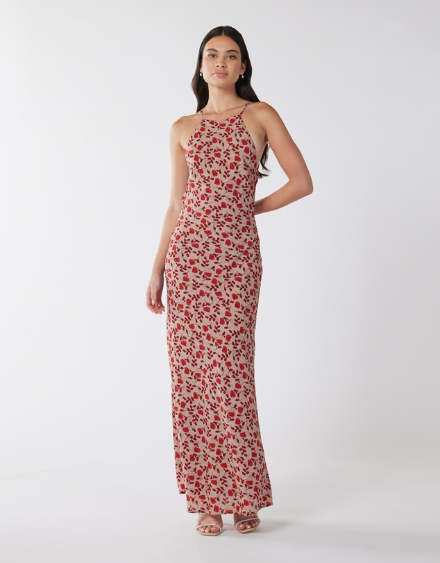 ids - Vespa Rossa Cross Back Dress