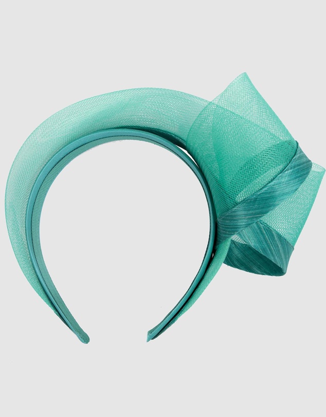 Fillies Collection - Teal Headband Fascinator
