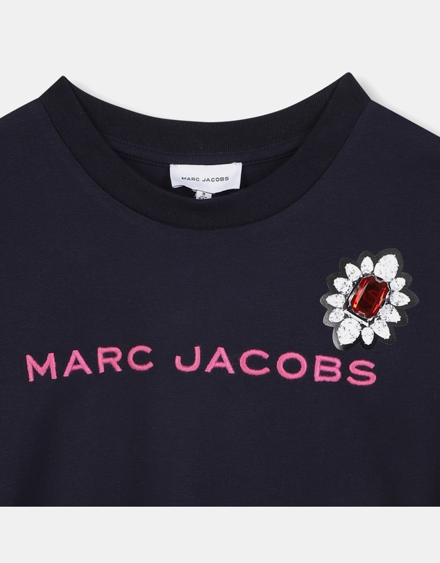 Marc Jacobs - Logo Script T-Shirt - Kids-Teens